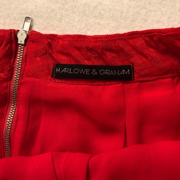 Harlowe & Graham Mini skirt. - Picture 2 of 5